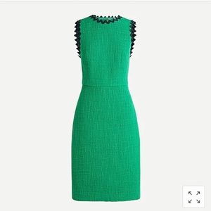 JCREW sheath dress in textured tweed